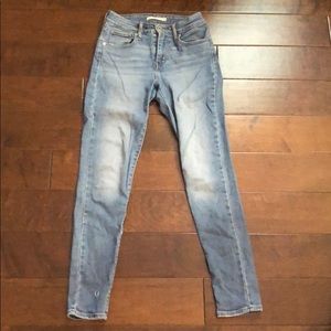 LEVI HIGH RISE SKINNY JEANS 721